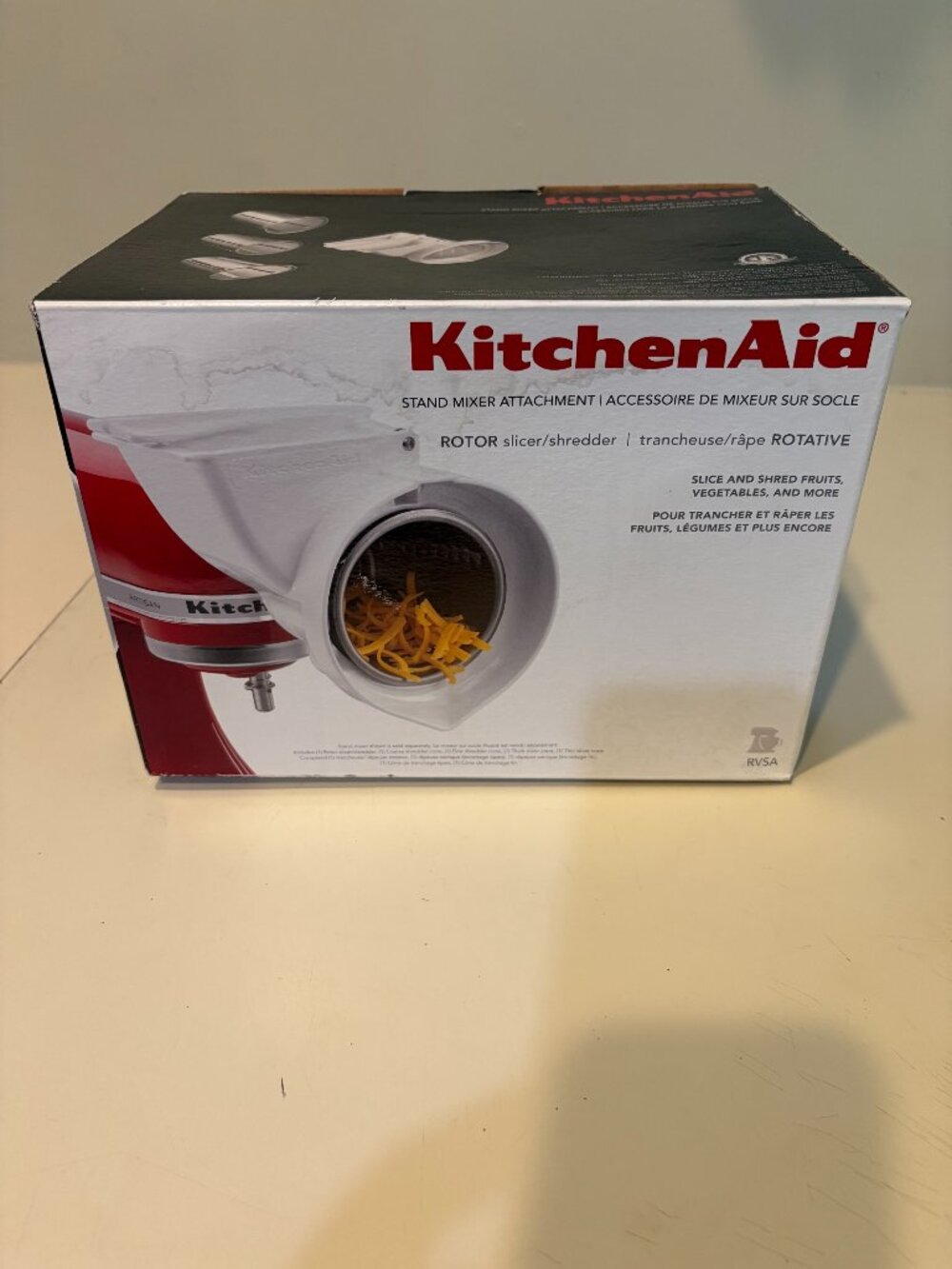 KITCHENAID ROTOR SLICER/SHREDDER STAND MIXER UNIVERSAL ATTACHMENT Brand New